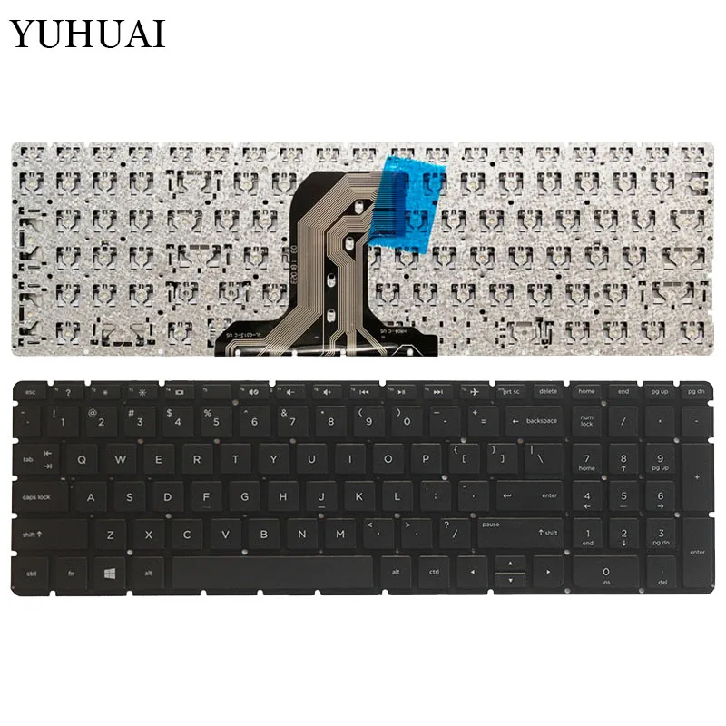 Yeni ABD dizüstü klavye HP TPN-C126 TPN-C125 HQ-TRE hiçbir çerçeve İngilizce klavye