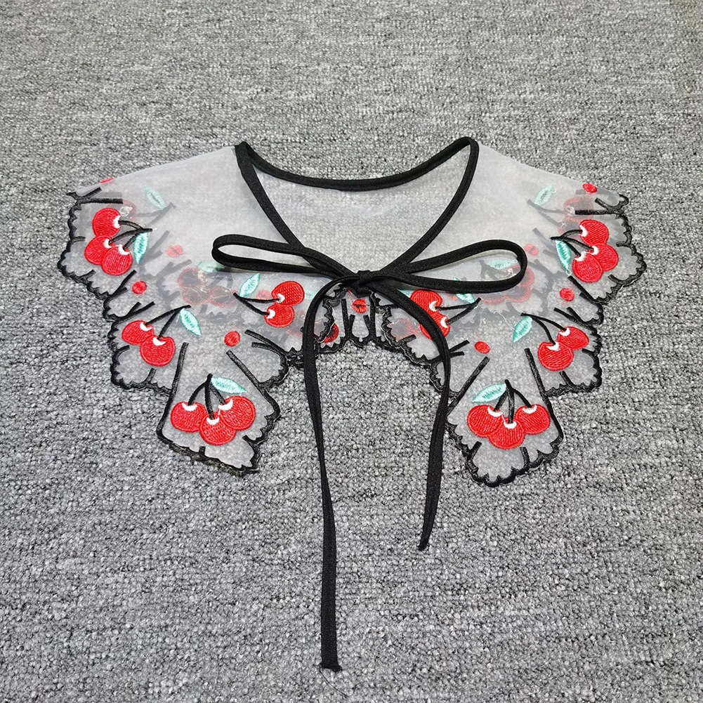 Новая блузка-рубашка с ложным воротником на шнуровке декоративный воротник для