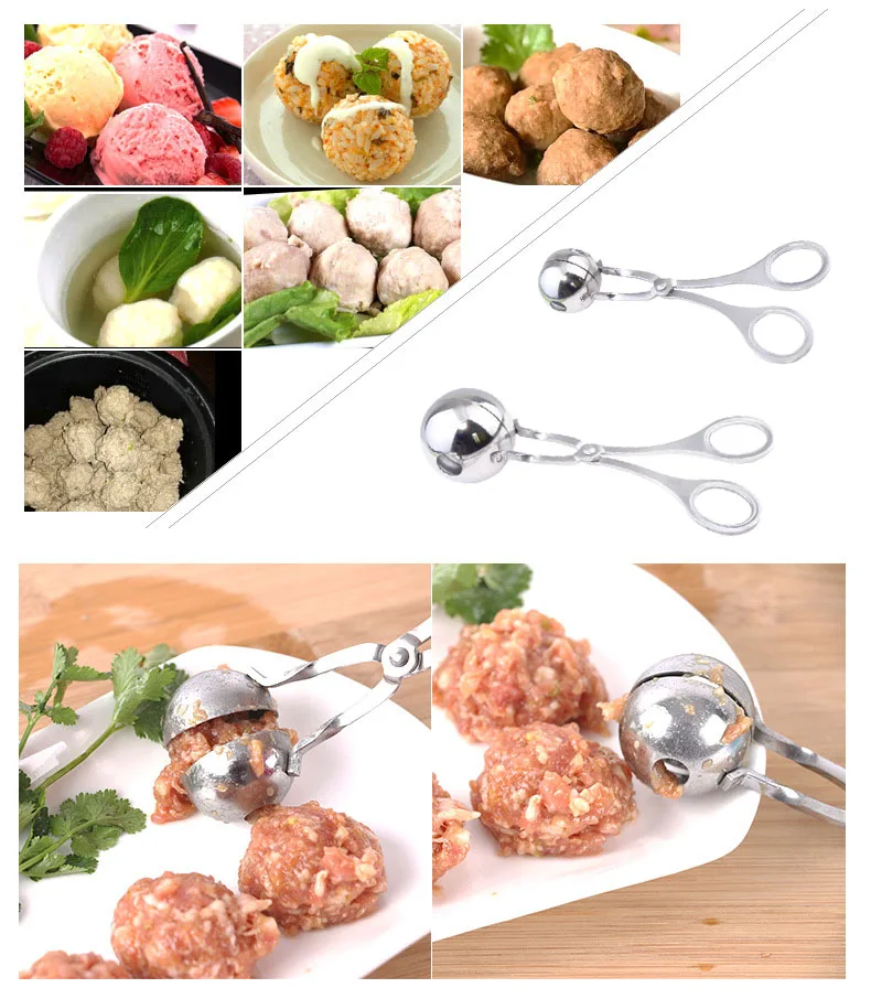 Удобный Кухня прибор для формирования фрикаделек форма из нержавеющей стали
