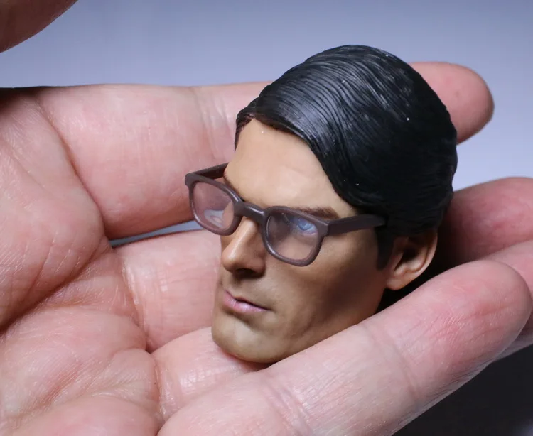 ESTARTEK 1/6 Супермен голова лепить с очками 1978 для 1" Коллекционная Фигурка DIY