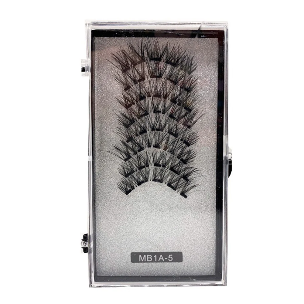 

3D Magnetic Mink Lashes Natural False Eyelashes With Tweezers Dramatic Volume Fake Lashes Makeup Eyelash Extension Silk Eyelashe