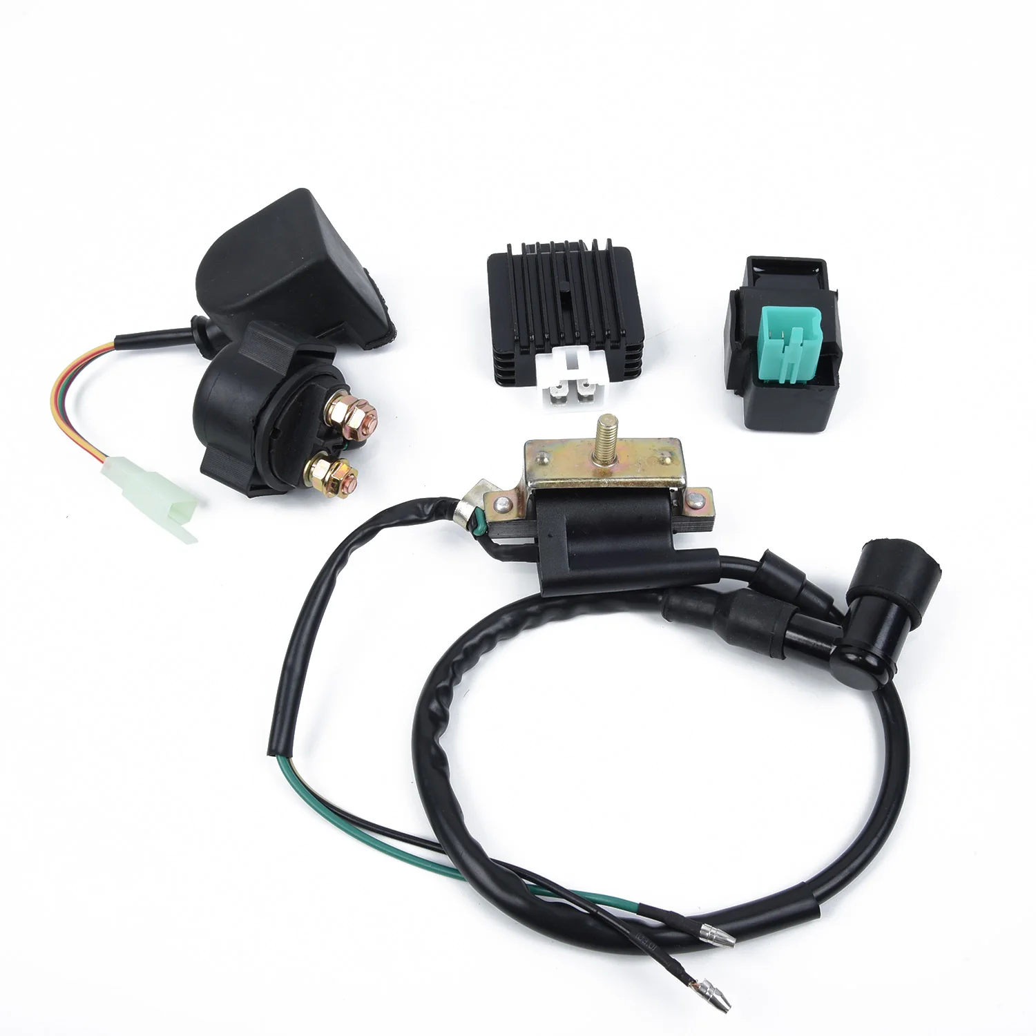Катушка зажигания CDI Box регулятор реле для 50 70 90 110cc Kazuma Lifan ATV Gokart | Автомобили и
