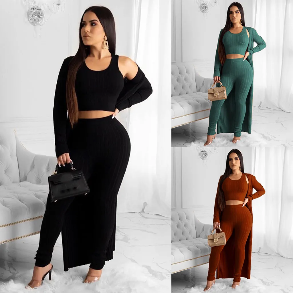 Комплект из 3 предметов жилет и брюки с нагрудной подкладкой для женщин юбка