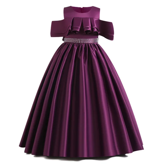 Teen Costume Girls Dress Summer Children's Clothing Party Princess Baby Kids Net yarn Wedding Dresses elegant Prom | Детская одежда