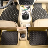 4pcs universal auto foot pads for honda odyssey pilot vezel stream shuttle urv inspier xrv floor mats accessories carpet cover