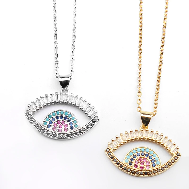 Цепочка Из Нержавеющей Стали Ожерелье &quotглаз Хоруса&quot полое проложенное