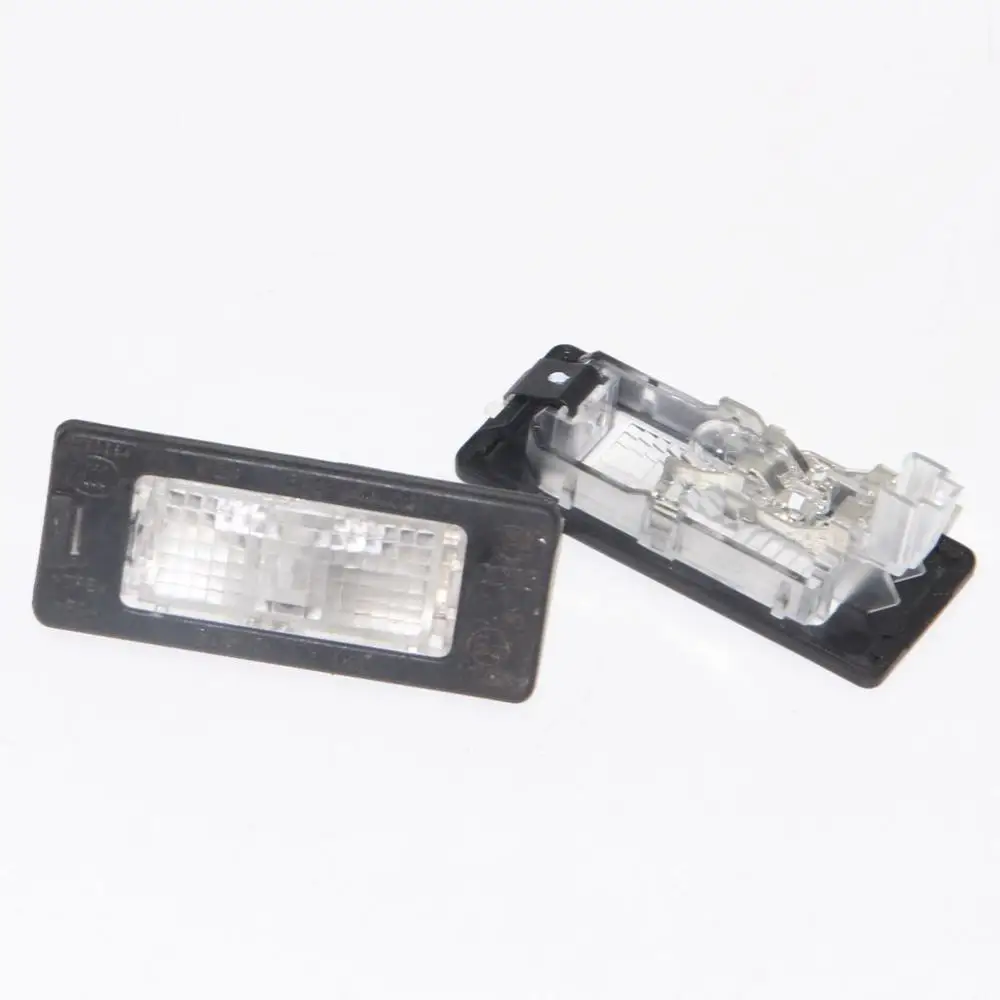 2 шт. 12V фонарь освещения номерного знака светильник для VW Passat B6 B7 Jetta MK6 Tiguan Golf Touran