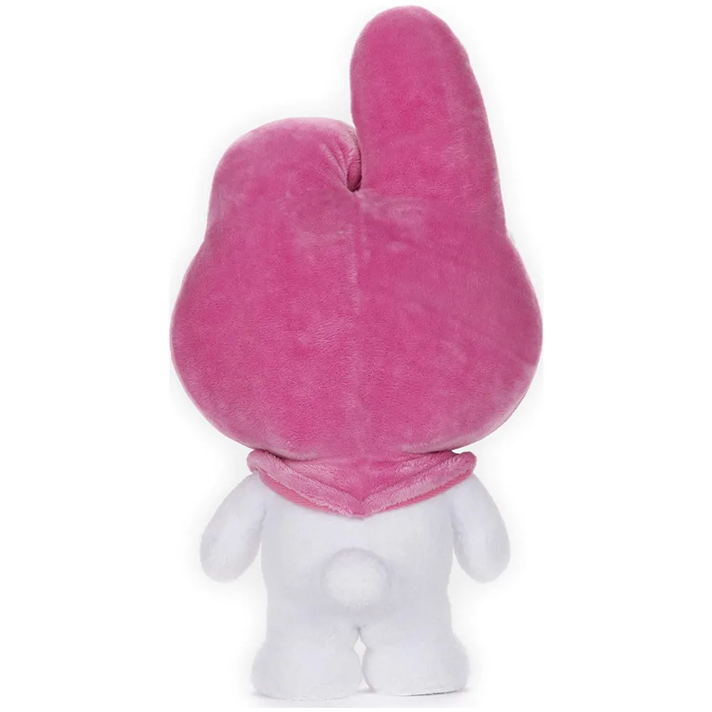 

48cm GUND Cartoon Sanrio My Melody Plush Stuffed Animal Soft Pink Flowers Smiley KT Gift for Best Friend Treasure Friendship