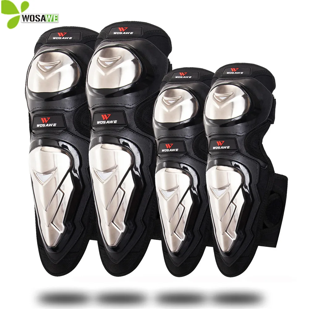 WOSAWE защитные наколенники MTB для лыжного скейтборда налокотники наборы поддержки