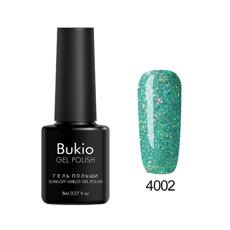 Bukio звезда неоновый дизайн гель покрытые лаком ногти искусство блестки лак