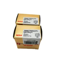 nsk brand 1pcs 7009 7009c 2rz p4 db a 45x75x16 45x75x32 sealed angular contact bearings speed spindle bearings cnc abec 7
