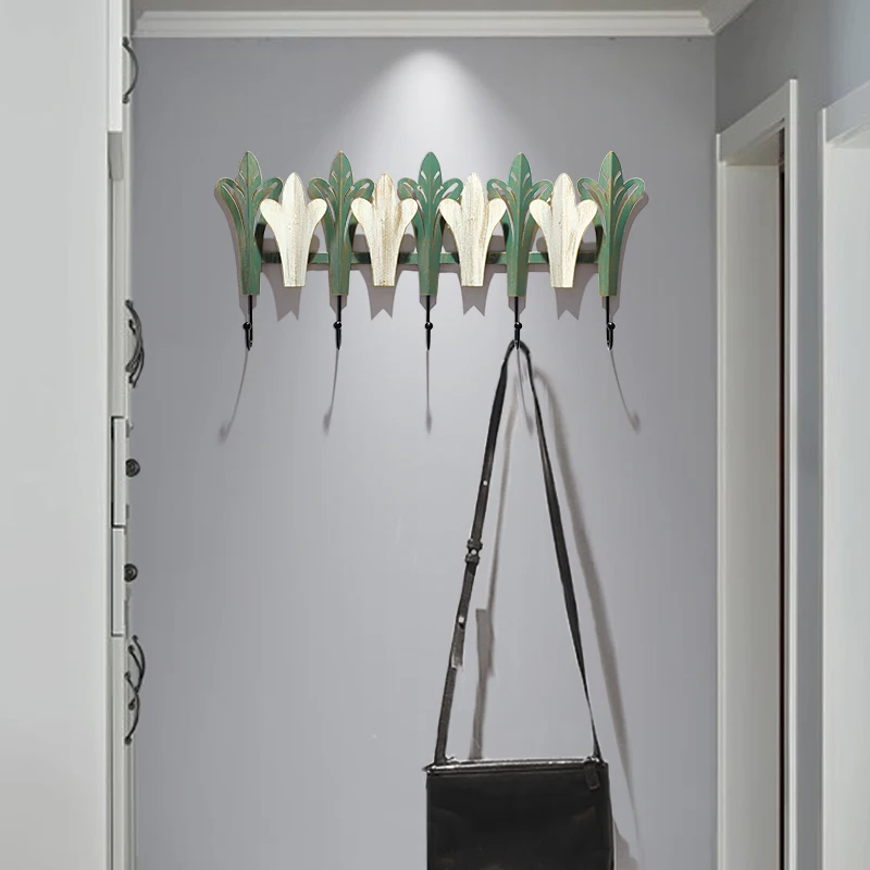 

Американский крючок для пальто, настенный креативный крючок для ключей, для гостиной, для украшения дома, крючок для крыльца, вешалка для украшения стен