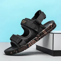 fashion classic black men gladiator sandals summer shoes men beach sandals outdoor pool shower roman sandals men casual shoes