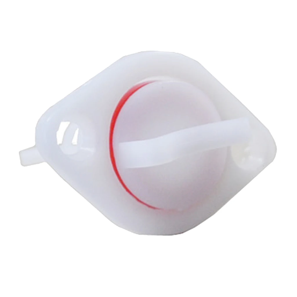 

25mm 1'' Nylon Marine Boat Kayak Dinghy Drain Plug Bung with Captive Plug White