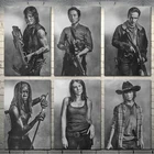 Ходячие мертвецы ТВ сериал Рик Неган Искусство Шелковый Холст плакат печать 13x20 24x36 дюймов для гостиной Украшение стен-001