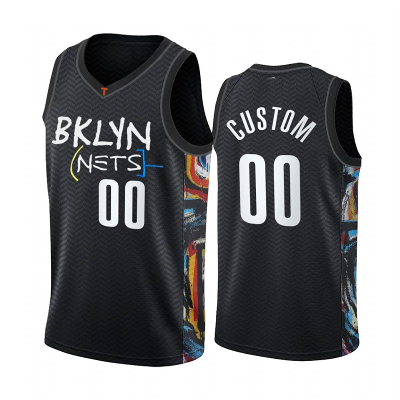 

Brooklyn Basketball Uniform Custom Basketball Jersey Harden Camiseta Baloncesto Durant Basketball Shirt Irving Tank Top