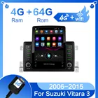 Автомагнитола для Suzuki Vitara 3 2005-2015 Android 10 4G DSP, мультимедийный проигрыватель для tesla style, вертикальный экран, навигация gps 2 din