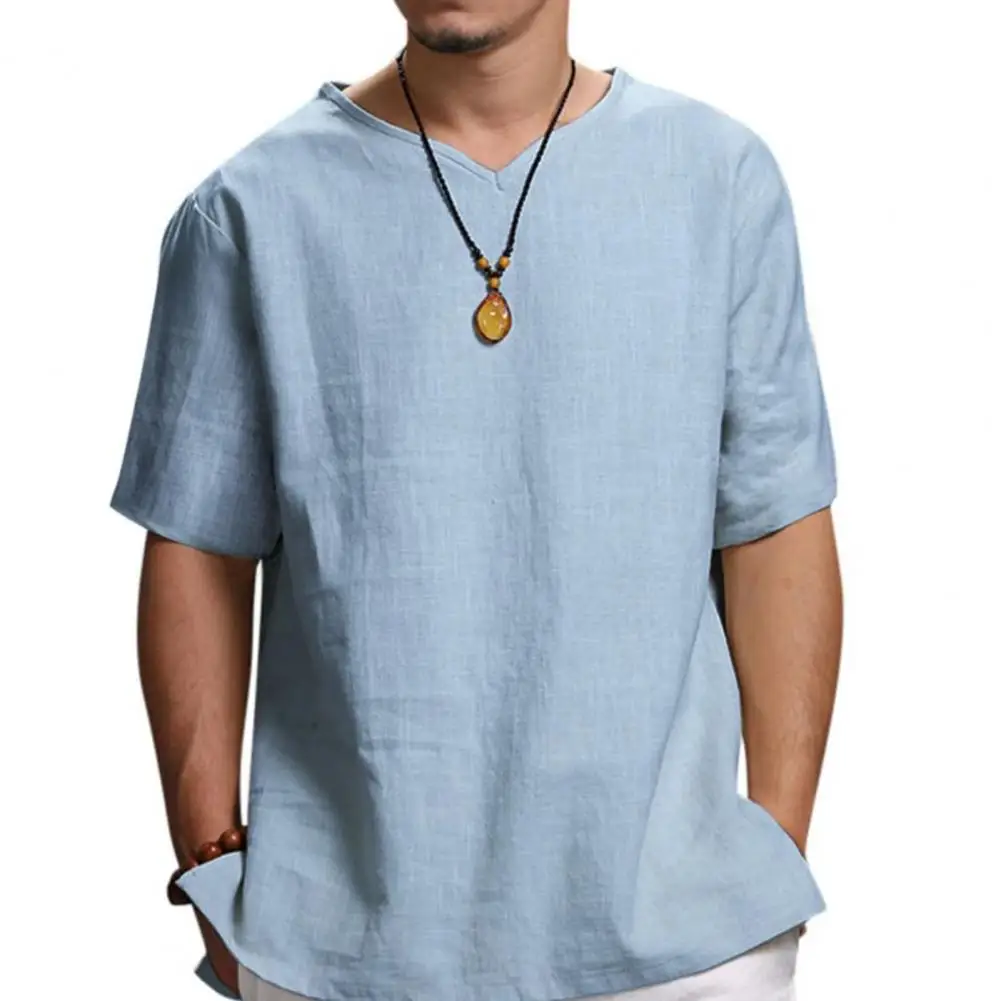 

Мужские хлопчатобумажные простые базовые футболки человек светильник летнее платье с короткими рукавами, Повседневная модная обувь на вес...