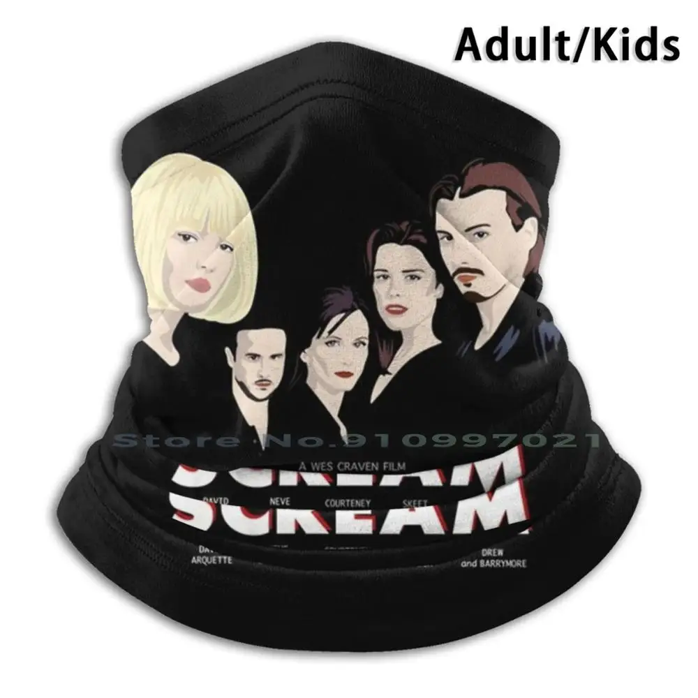 

Шарф для фильма «Крик-1996», маска для шеи и лица