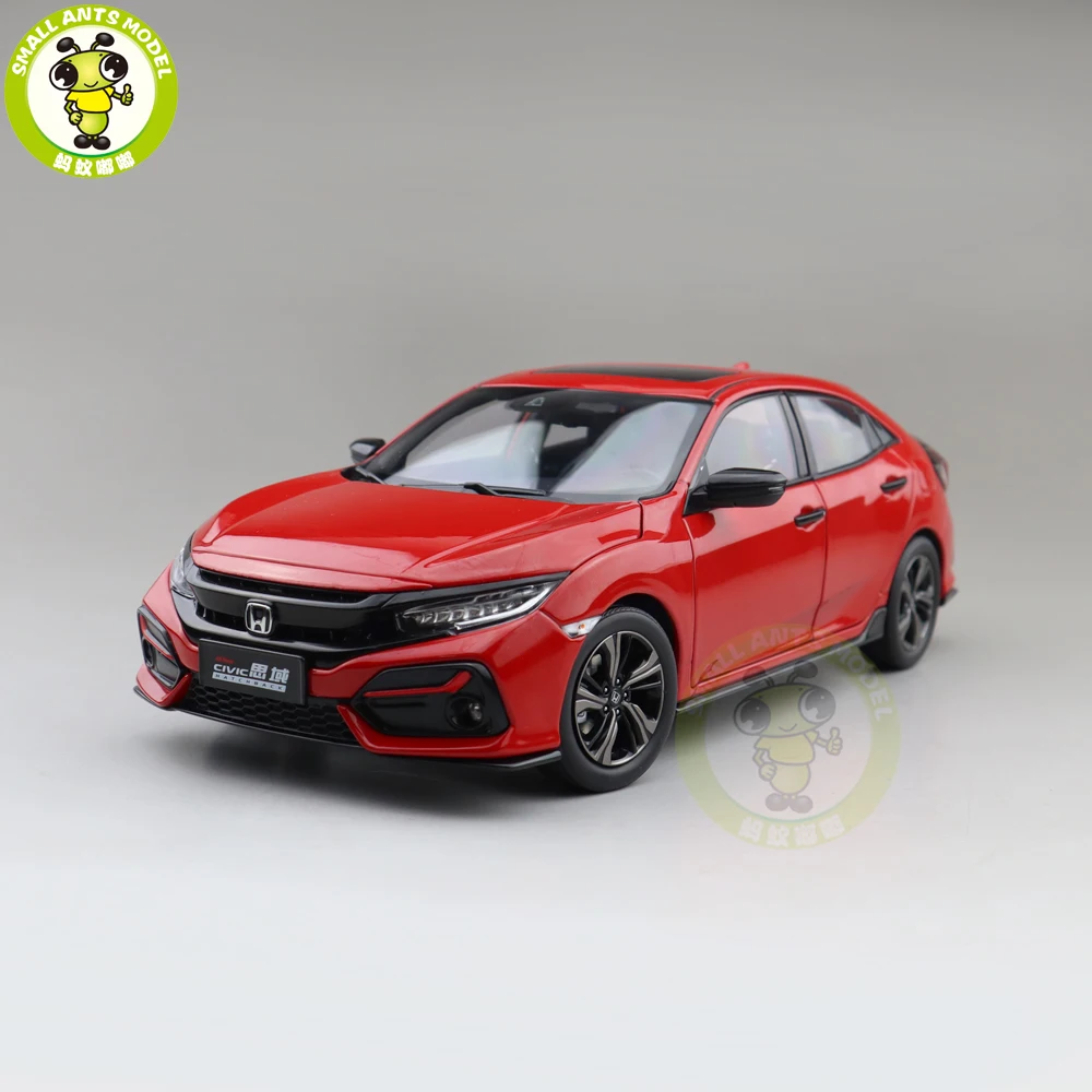 

1/18 ALL NEW CIVIC 10th generation 2019 2020 Hatchback Diecast Metal Car Model Toys Kids Boys Girls Gifts