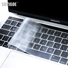 Чехол для клавиатуры для Macbook Air 13, 11 Pro, 13, 16, Touch Bar ID, 15, 17, 12, Retina, силиконовый защитный чехол из ТПУ для ЕС A2179, A2337, A2338, M1