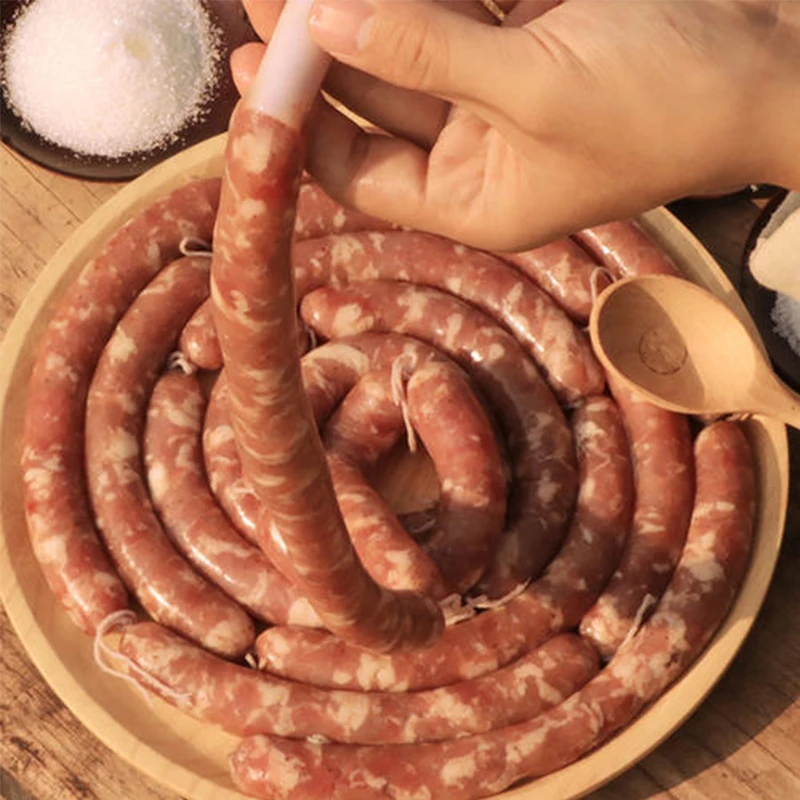 Hotsale 1/3 Meters 30MM Dry Collagen Sausage Casing Tube Meat Sausages For Ham Maker Tools Filling Machine | Дом и сад