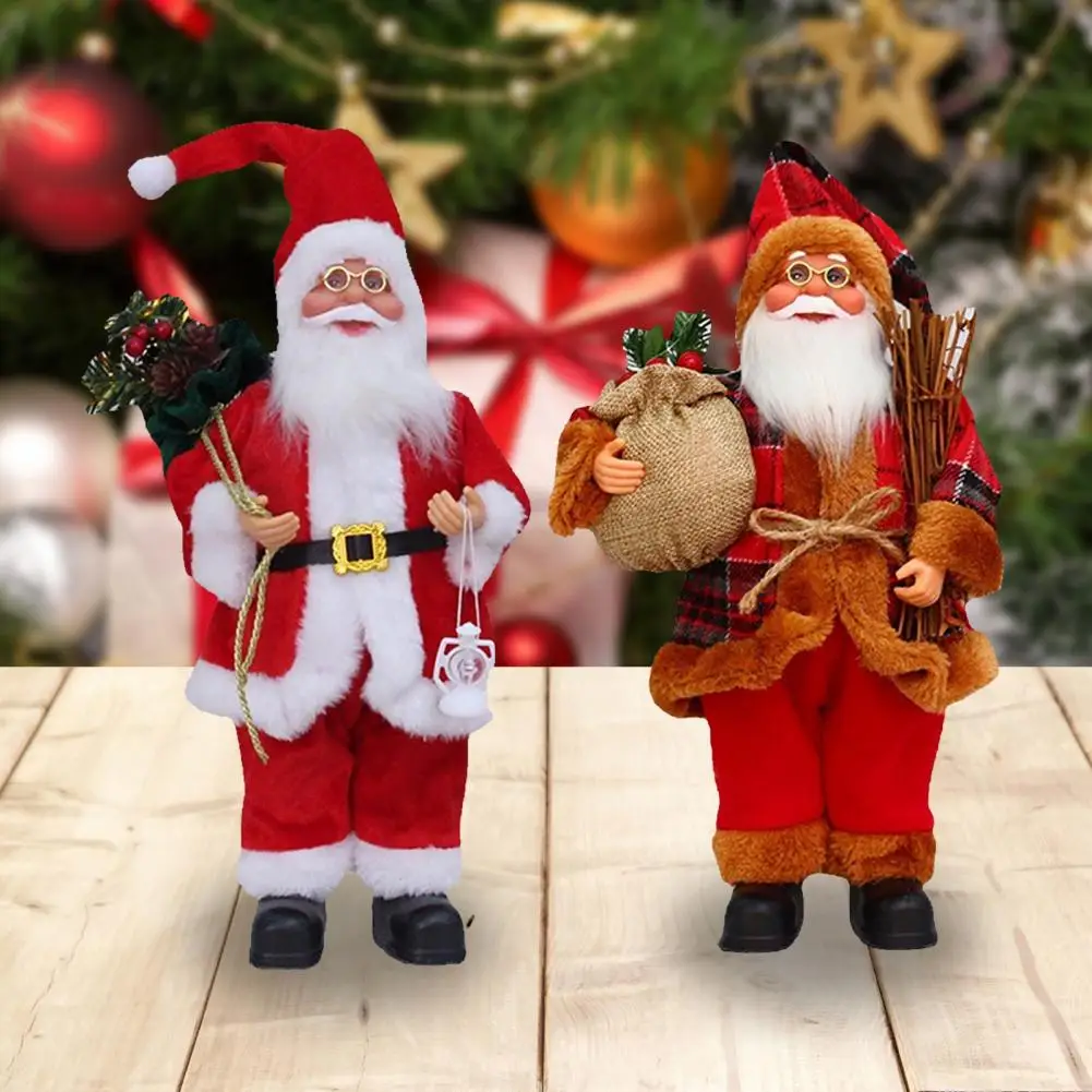 

Lightweight Unique Free Standing Exquisite Christmas Claus Figure for Home