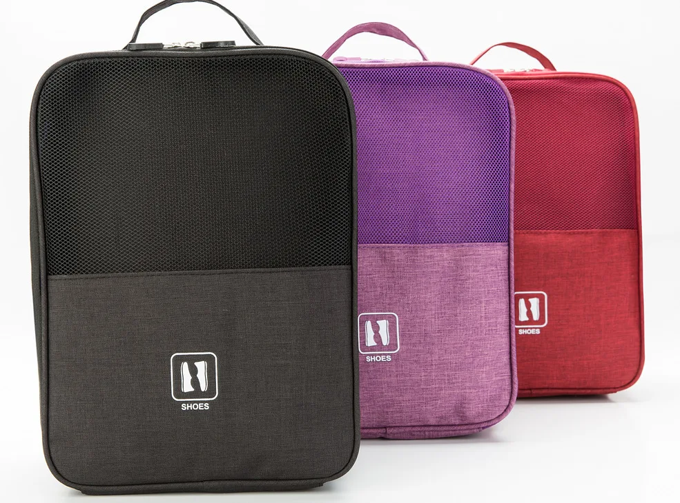 

NarwalDate Travel Shoe Box Waterproof Shoes Storage Organizer Portable Shoe Bag Rangement Pour Chaussures Gym Outing Must Haves