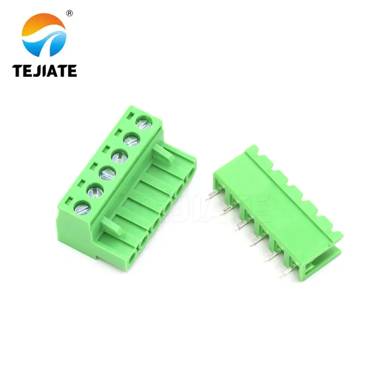 10 пар KF2EDGK 5 08 мм Штекерный разъем PCB коннектор 2/3/4/5/6/7/8/9P Прямой контакт |