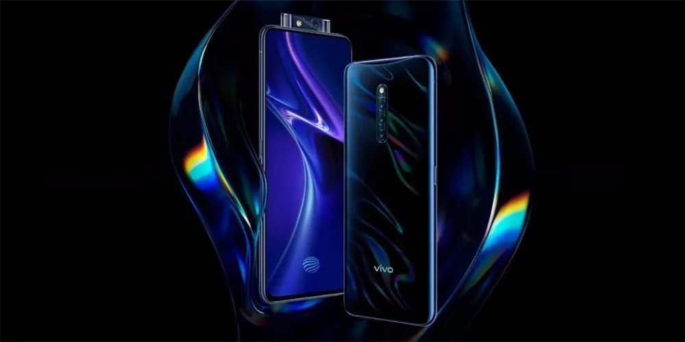 vivo X27 Pro, подъемная камера, 6. 7 дюймов, фронтальная, 32 МП, камера заднего вида, 8 ГБ, 256 ГБ, Восьмиядерный экран, отпечаток пальца, 4G, мобильный телефон