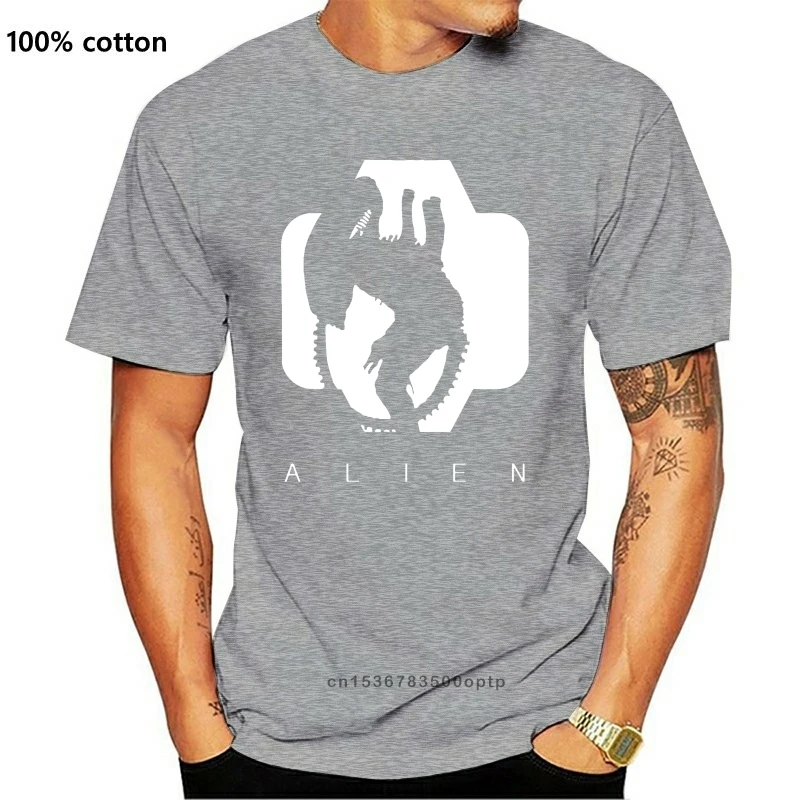 

New Men tshirt Alien Silhouette Pop Culture T Shirt women T-Shirt tees top
