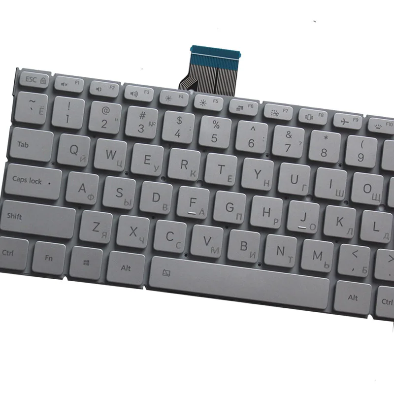 Русская клавиатура для ноутбука Xiaomi MI Air 12 5 дюйма 6037B0127601 MK10000005661 9Z.ND6BV.001 RU