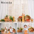 Mocsicka осенний фон для новорожденного ребенка день рождения кантри кухня лапша спагетти разбивает фон для фотосъемки Фотостудия