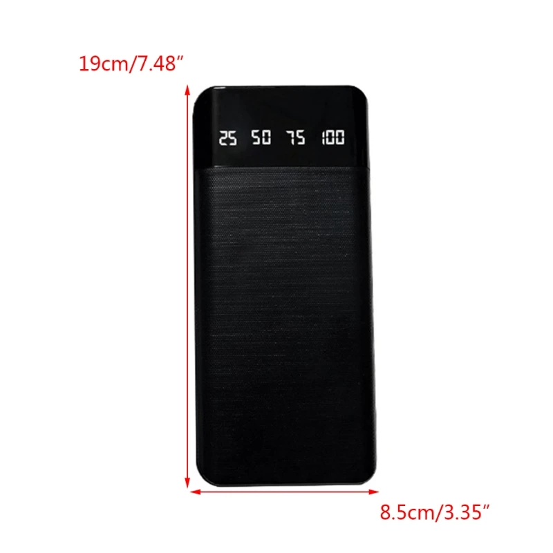 LXAA ЖК-дисплей 14x1865 0/18700/20700/21700 чехол для аккумулятора внешнего зарядное