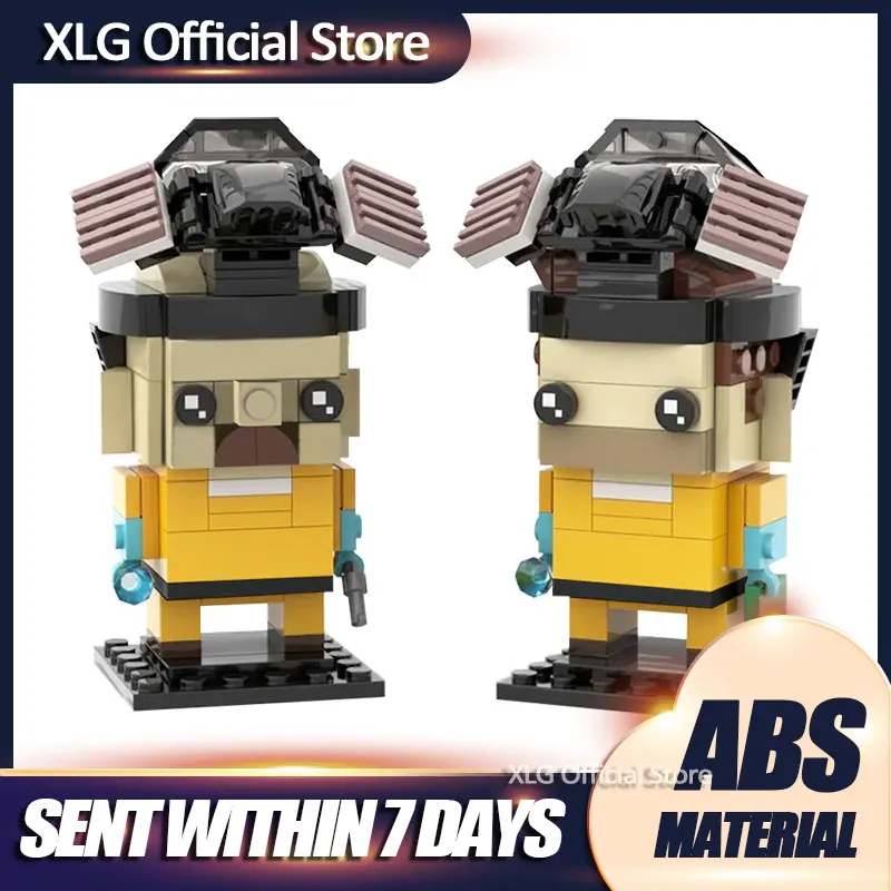 Мпц игрушки взлома BadING Brickheadz Коллекция Diy конструкторных блоков Детские кубики MOC