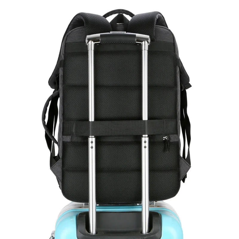 

Men's Backpack Waterproof Travel School Bag 15.6 Inch USB Charging Business Laptop Back Pack Male Rucksack Backpacks Mochila