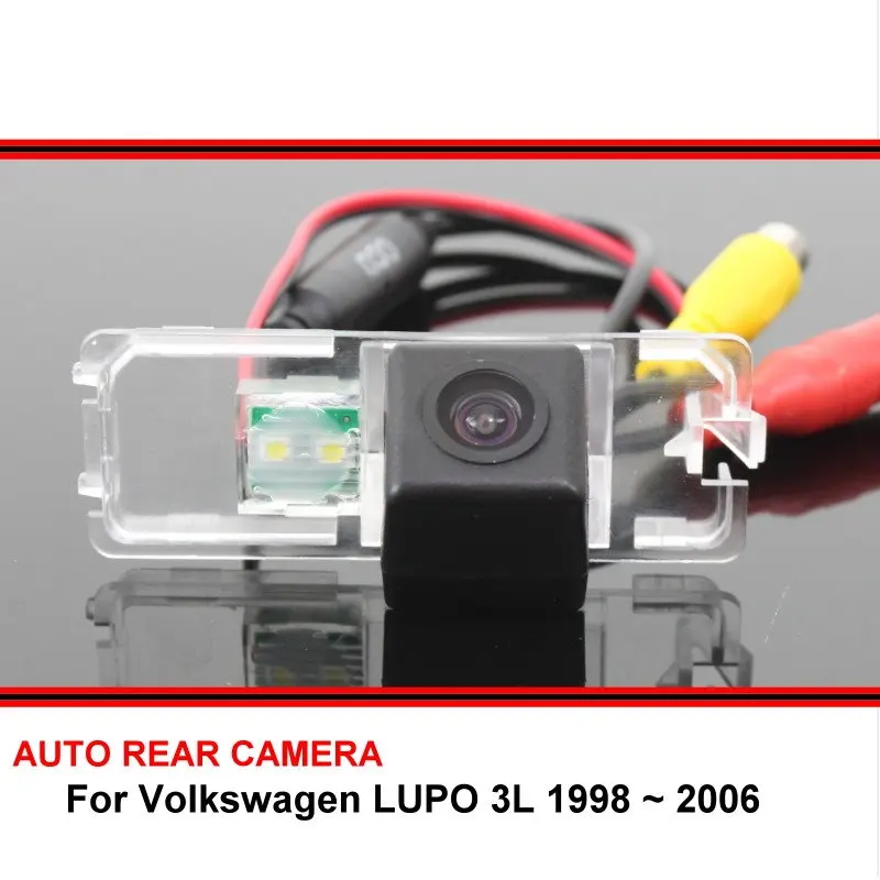

For Volkswagen LUPO 3L 1998 ~ 2006 SONY car rear view camera trasera Auto reverse backup parking Night Vision Waterproof HD