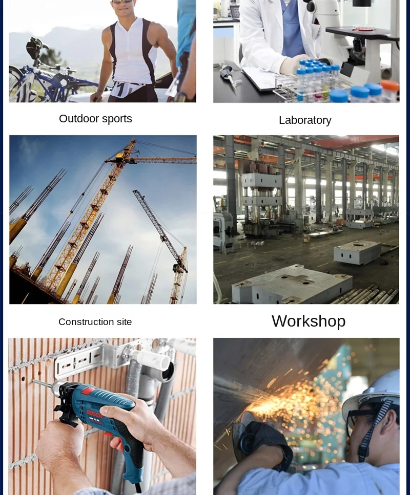 

zq Anti-Impact Goggles Welding Glasses Labor Protection Welding Clamshell Glasses Dual-Purpose Sunglasses