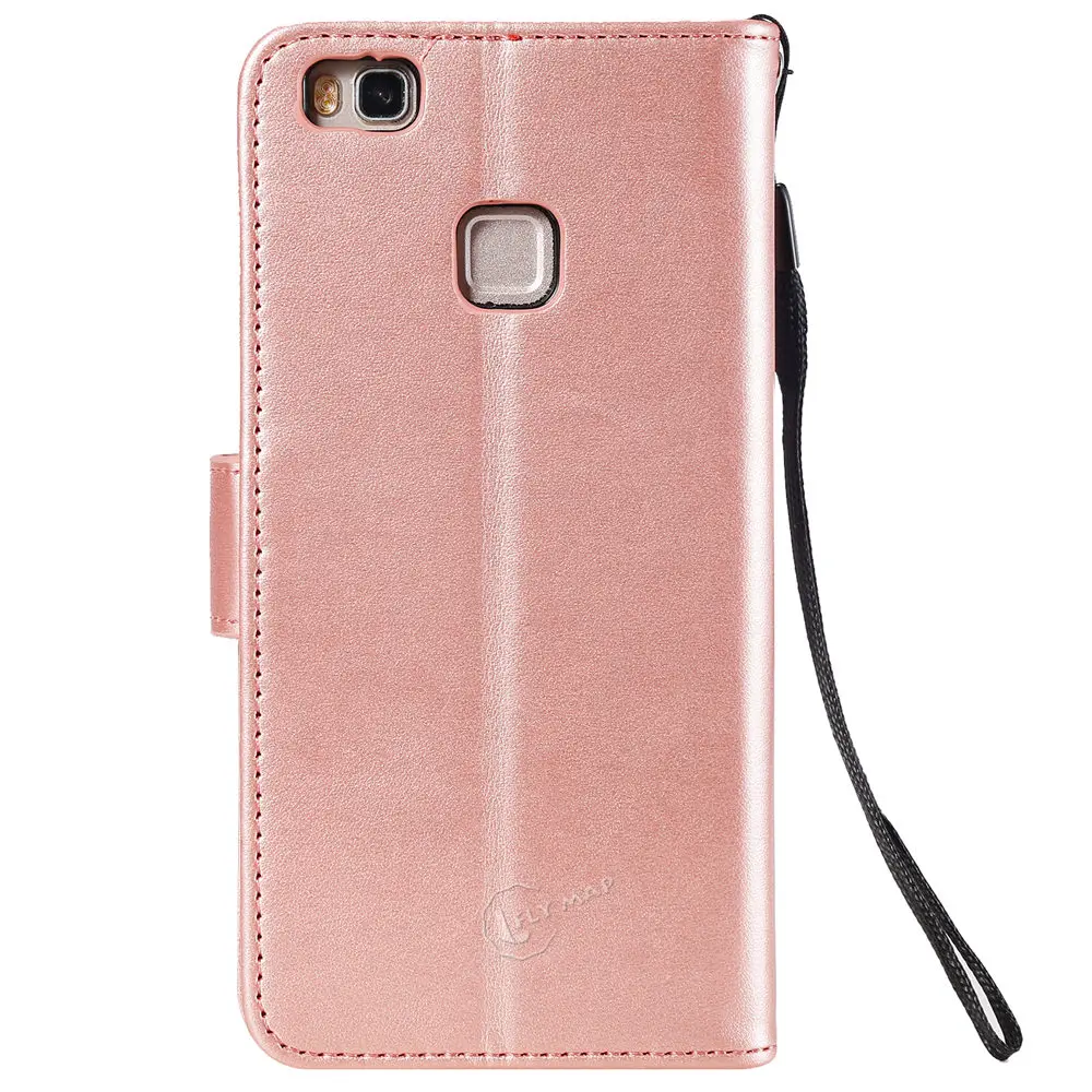Сова Флип кожаный чехол для huawei P9 Lite P9Lite vns-l31 Wallet Кошелек Чехол для телефона чехол для huawei P 9 Lite VNS L21 Emboss Capa