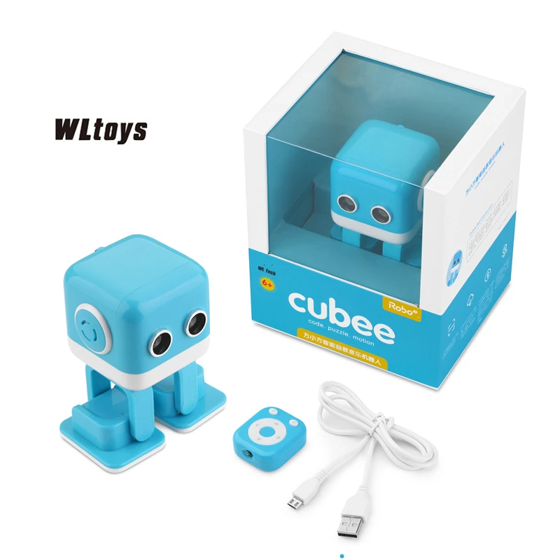 Parkten WLtoys Cubee F9 RC робот умный программирующий пульт дистанционного управления с