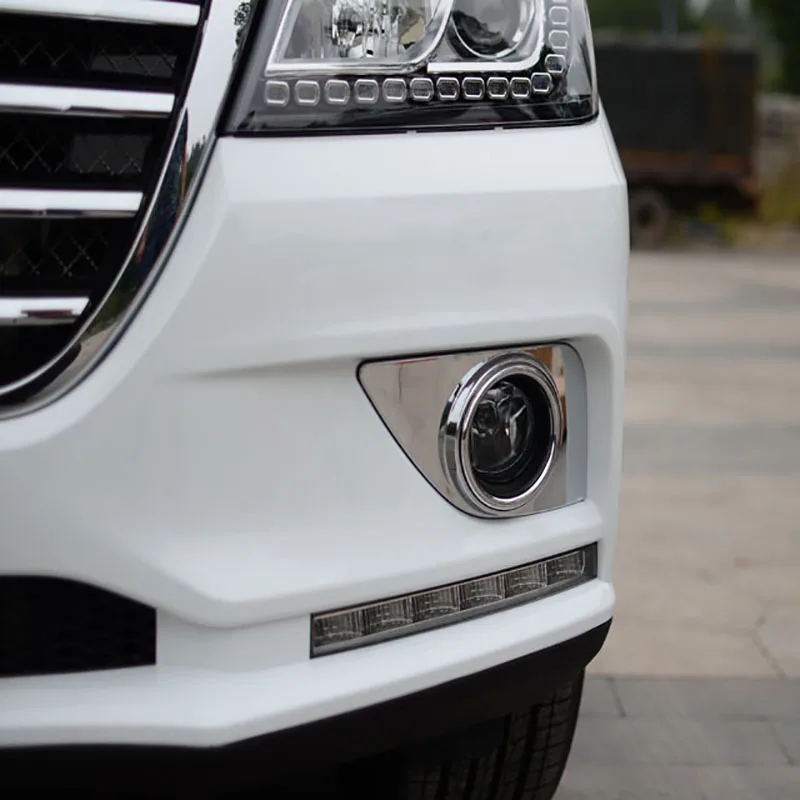 

2pcs for Haval H2 RED LOGO 2014-2018 Front fog lamp Decorative frame