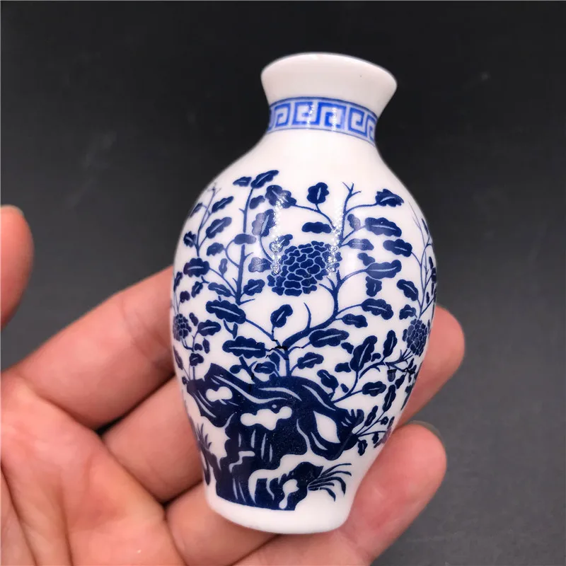 3d керамическая ваза в китайском стиле голубой и белый фарфор набор для
