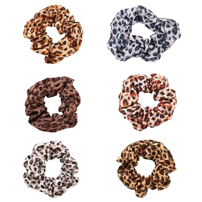 Женский шифоновый тканевый шнур для волос в виде большого кишки стиле бохо