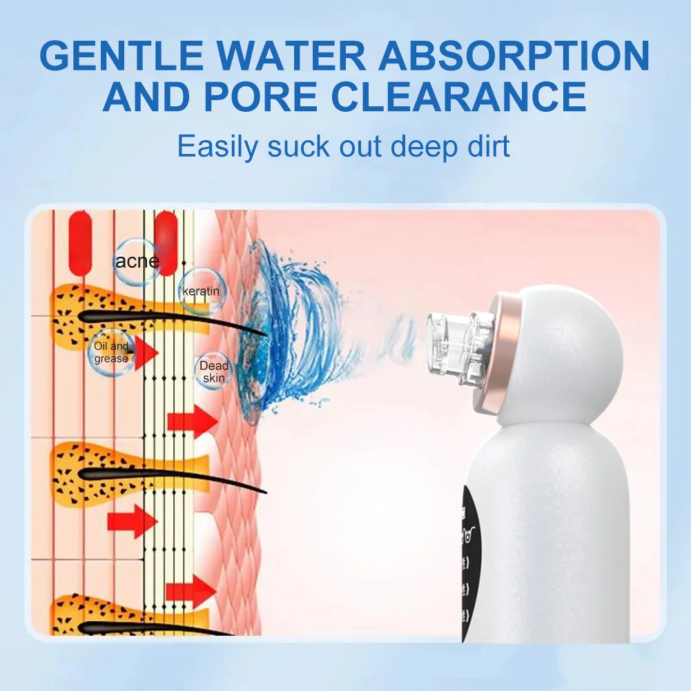 Электрический вакуумный очиститель для лица устройство удаления черных точек