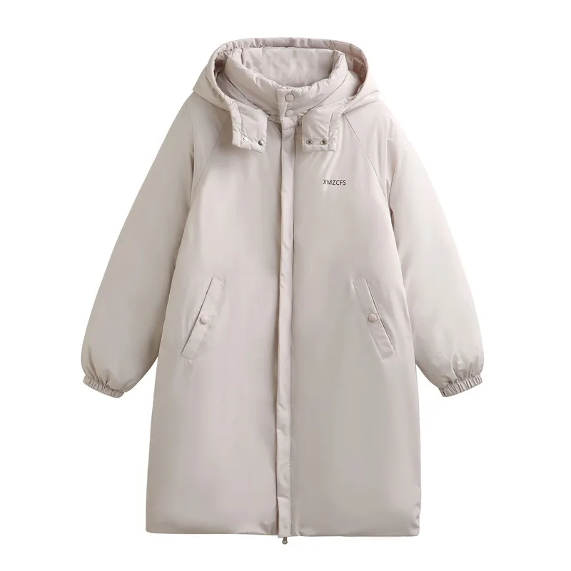 Clothing for Winter Jacket Women The New Long Korean Version Cotton Fashion Loose Ladies Coats