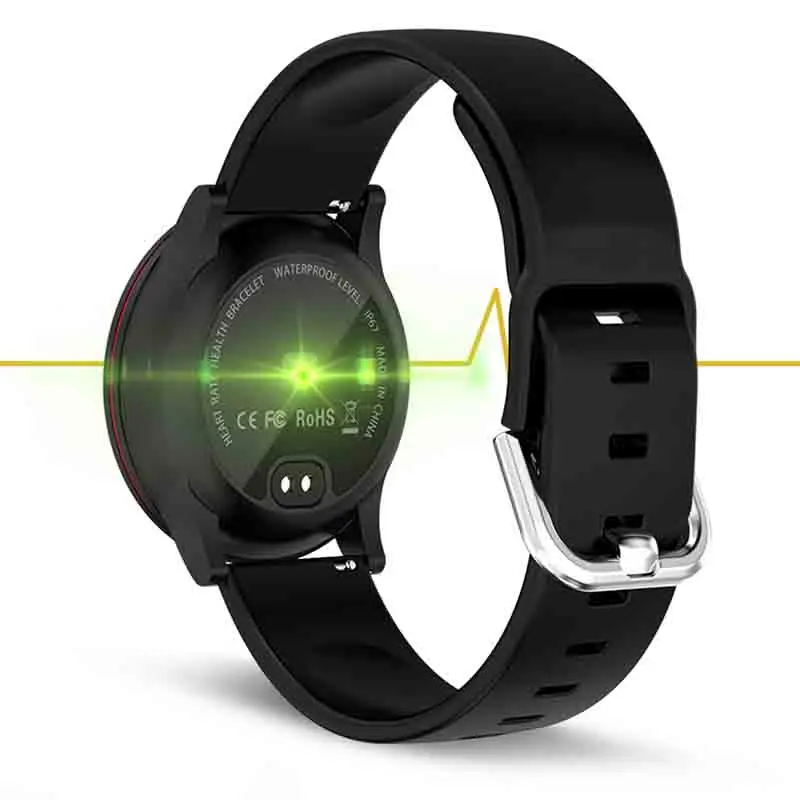 Умные часы для женщин и мужчин водонепроницаемые IP68 монитор сердечного ритма