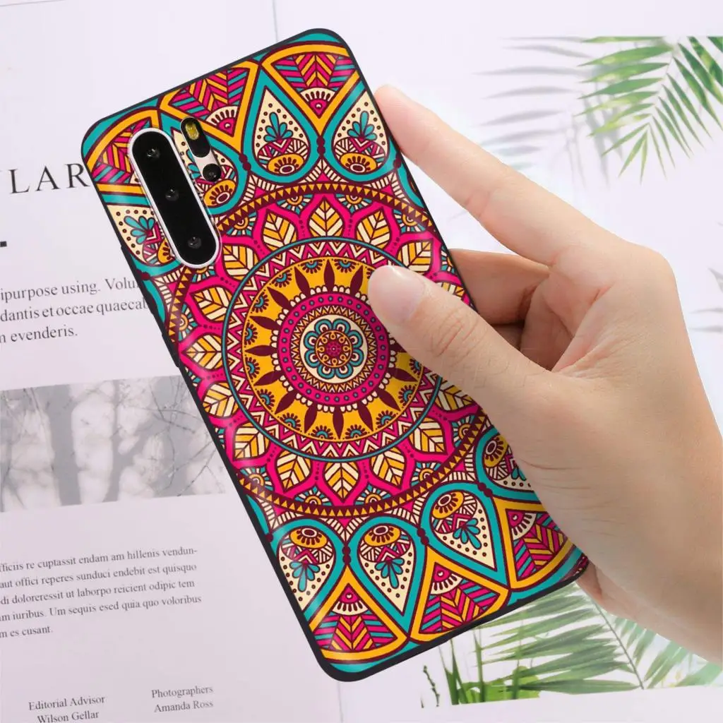 Webbedepp чехол с модным принтом мандалы для Huawei Honor 6A 7A 7C 7X 8 8X 8C 9 9X 10 20 Lite Pro Note View |