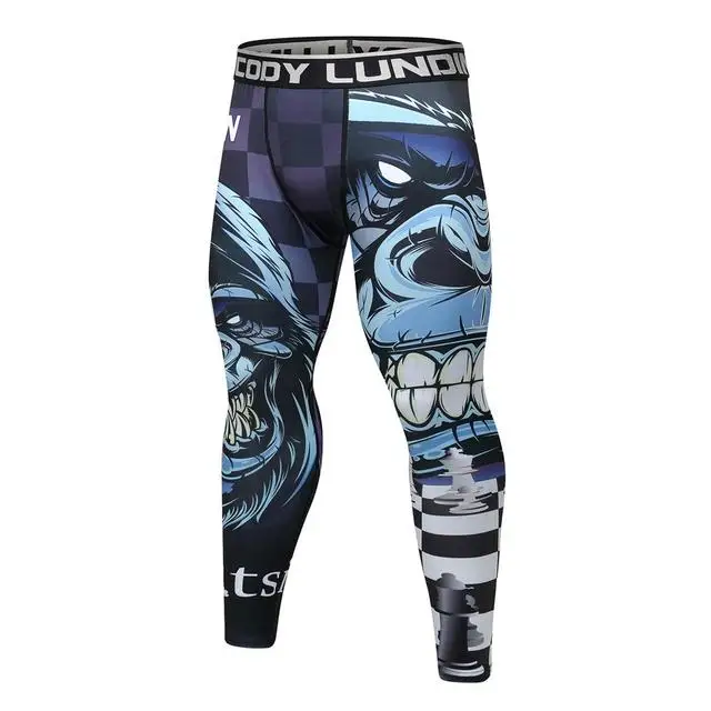 

Men's Compression Pants Male Tights Leggings Running Gym Sport Fitness Quick Dry Joggings Trousers Workout Training Yoga Bottoms