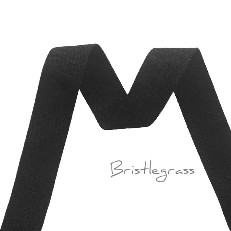 BRISTLEGRASS, 5 ярдов, 5/8 дюйма, 1,5 см, однотонный, матовый, не блестящий, откидной, эластичная повязка из спандекса, повязка на голову, платье с повязкой кружево отделка Шитье