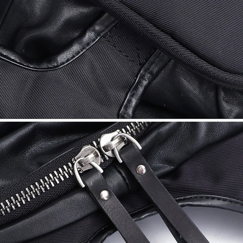 Мужской кожаный рюкзак AETOO стильная кожаная уличная сумка для отдыха спортивная